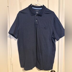 Van Heusen Navy Men's Polo Shirt